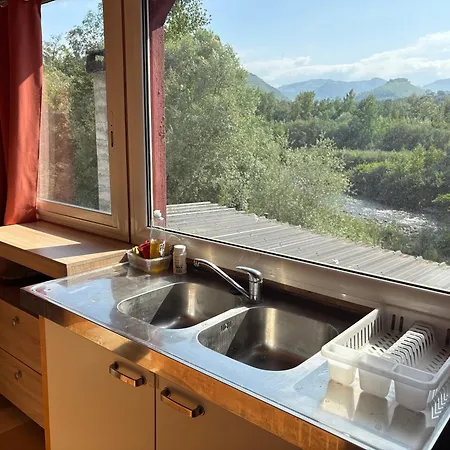 La Cheminee - Et Mobile Homes Avec Bar-restaurant Tardets-Sorholus